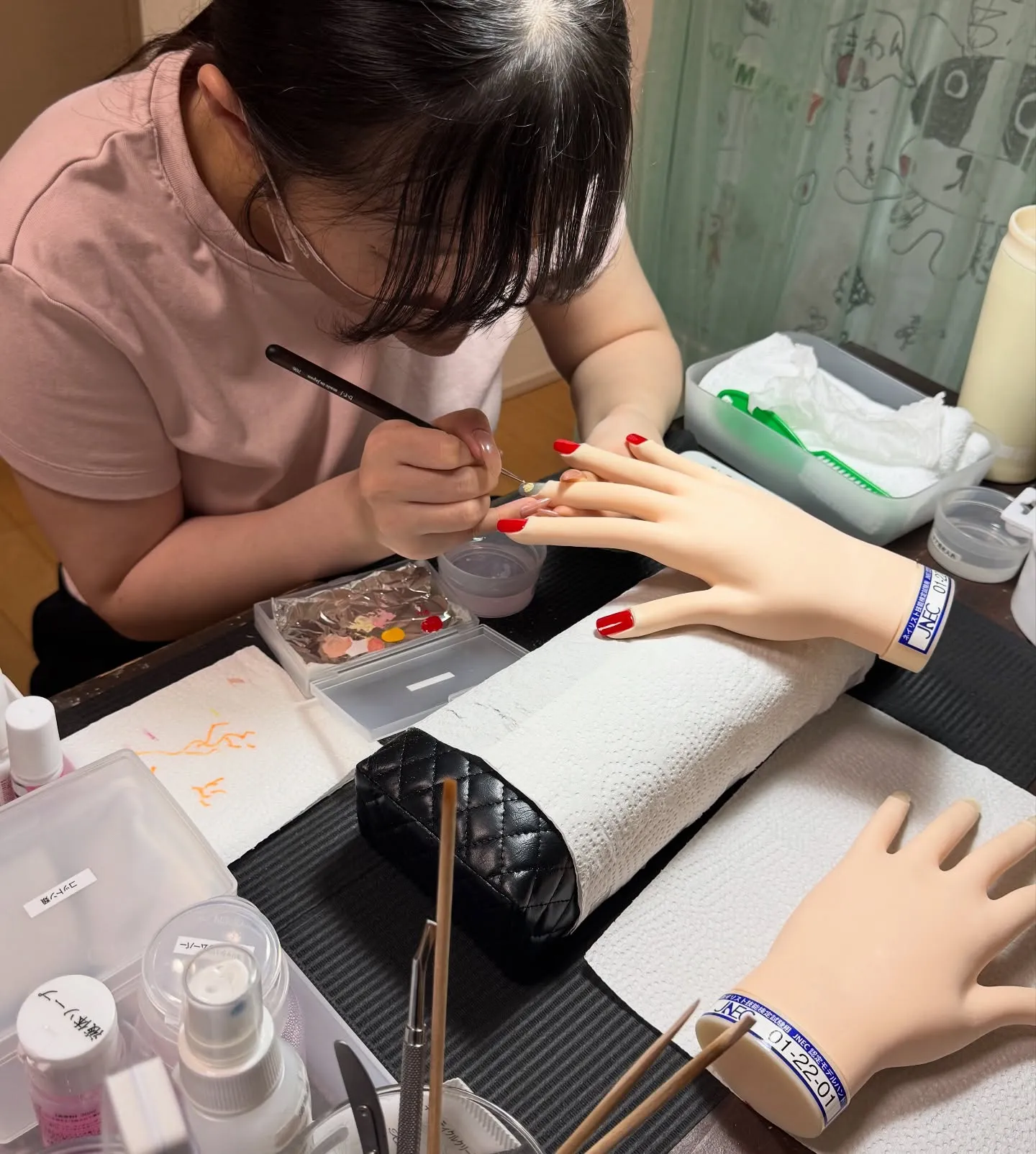 【ネイリスト検定2級試験、お疲れ様でした✨】